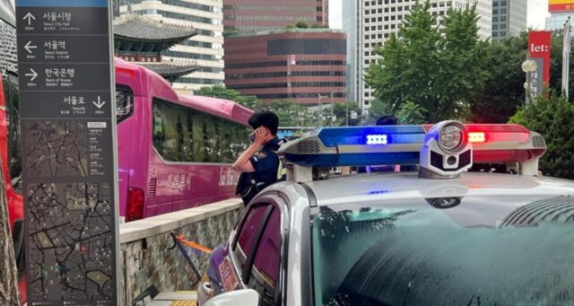 서울 숭례문 근처 지하보도에서 여성 미화원 살해당해… 용의자 검거