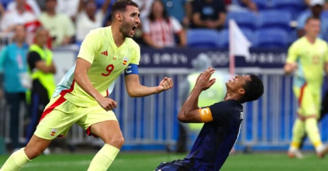 파리 올림픽 축구 ‘금메달’ 노리던 일본, 8강서 스페인 만나 0-3 완패