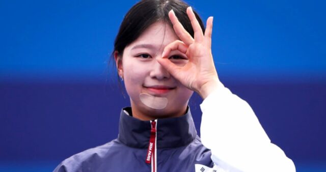 “OK인 줄 알았는데”… ‘양궁 3관왕’ 임시현 손가락 세리머니, 알고 보니 ‘이 뜻’이었다