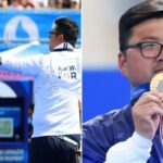 단 4.9㎜ 차이가 금메달 운명 갈랐다… ‘3관왕’ 김우진이 날린 최후의 한 발