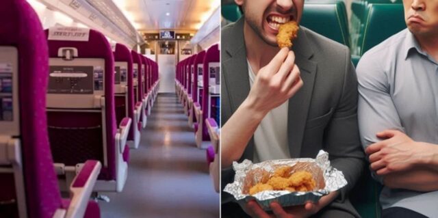 KTX 안에서 냄새 폴폴 풍기며 ‘치킨’ 먹는 옆자리… “민폐다 vs 문제없다”