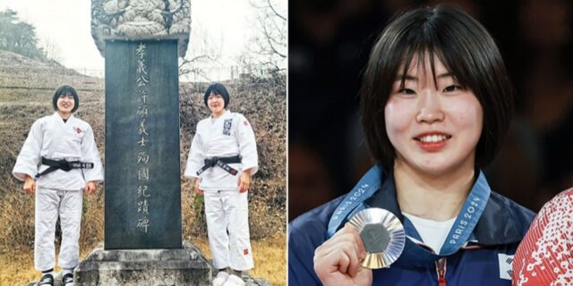 유도 허미미, 파리올림픽 은·동메달 들고 ‘독립투사 할아버지’ 추모기적비 찾는다