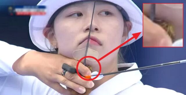 턱·손가락 사이에 벌 앉았는데도 10점 맞춘 임시현… ‘금메달 3관왕’의 위엄 (영상)