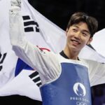 박태준, 남자 태권도 58㎏급 금메달… 한국 사상 최초