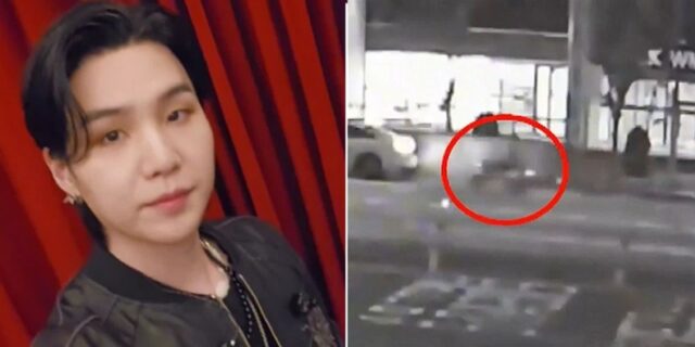 전동 킥보드라더니… BTS 슈가, 음주 상태로 ‘전동 스쿠터’ 타고 달리는 CCTV 영상 공개됐다