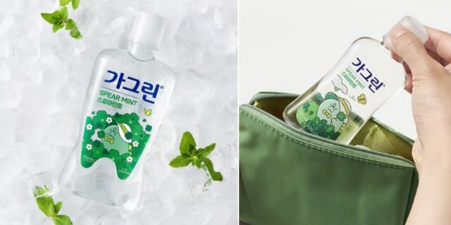 입냄세 제거에는 ‘가그린’이 최고… 산뜻한 ‘스피아민트향’ 신제품 나왔다