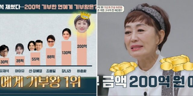 아이유·유재석 제친 ‘연예계 기부왕’ 하춘화… 200억 이상 기부하게 된 사연