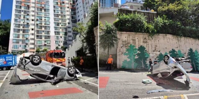 부산 70대 운전자가 몰던 차 10m 아래로 추락… 음주 측정 해봤더니