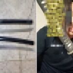 라방서 센 척하려 길이 87cm ‘일본도’ 휘둘렀다가 시청자 신고로 체포된 남성