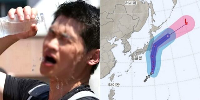 역대급 폭염, 태풍 3개 밀어냈다… 한반도 못 뚫고 물 폭탄 모두 일본으로 향해
