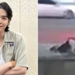 ‘음주운전’ BTS 슈가, 동선 공개됐다… 인도 주행+또 거짓 해명 논란 (CCTV 영상)