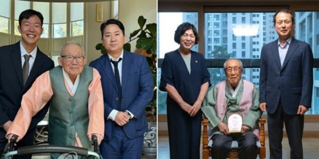 애국지사 찾아가 ‘처음 입는 광복’ 한복 전달한 빙그레… “마음 훈훈해져”