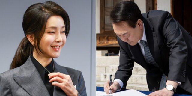 광복절 행사 전, 윤석열 대통령·김건희 여사 부부가 서둘러 다녀간 곳