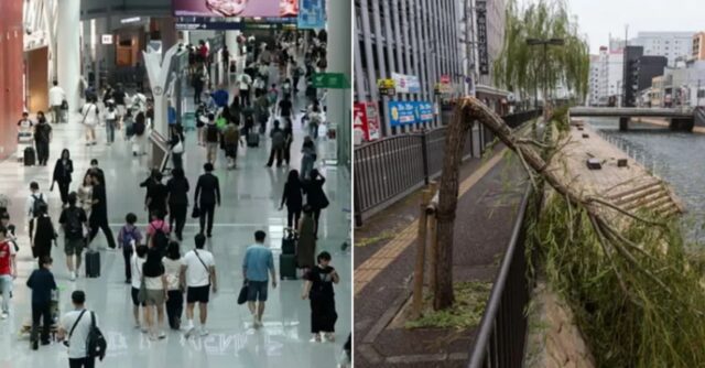 ‘광복절 연휴’에 일본 여행 계획한 사람들 비상… 태풍 소식에 난리난 근황