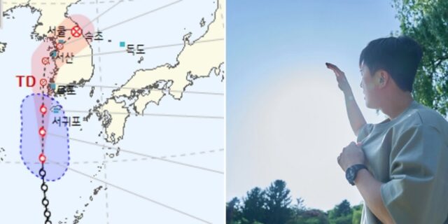 뜨거운 태풍 ‘종다리’… 남쪽의 뜨겁고 습한 바람 몰고 와 ‘폭염·열대야’ 더 심해진다