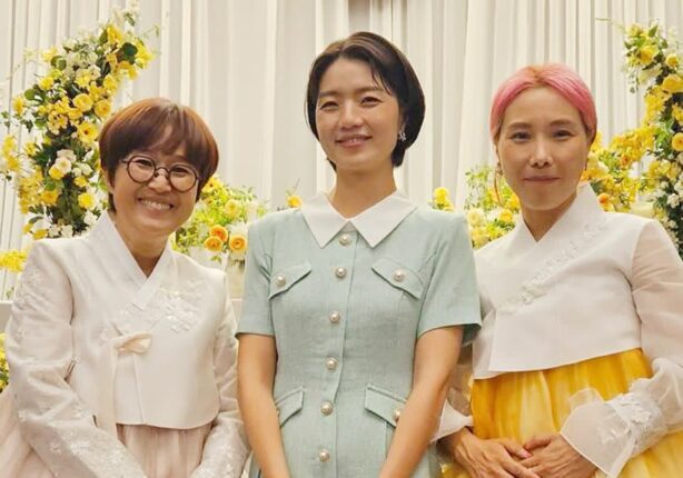 친구들 한복 입고 나타난 돌잔치… 남편은 없는 사연