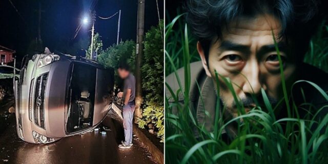 음주사고 내고 수풀에 숨은 40대 남성 운전자… ‘이것’에 딱 걸렸다