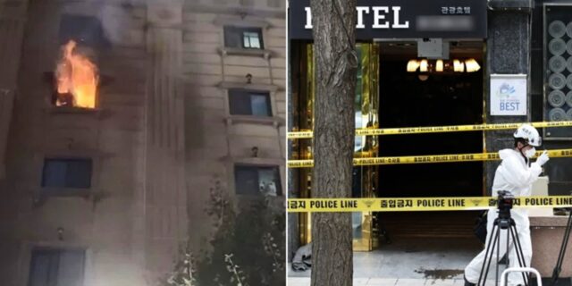 “대피했어요?” 묻자 “아” 탄식만… 긴박했던 부천 호텔 화재 첫 신고 녹취록 공개