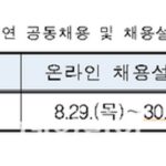 NST·생명연 등 9개 출연연 공동채용…내달 10일까지 원서접수