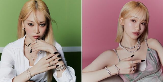 르세라핌 김채원, 스와로브스키 브랜드 한국 앰버서더로 선정됐다
