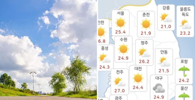 폭염·열대야 끝 보인다… “출근길 초가을 날씨 느껴진 거 저뿐이었나요?”