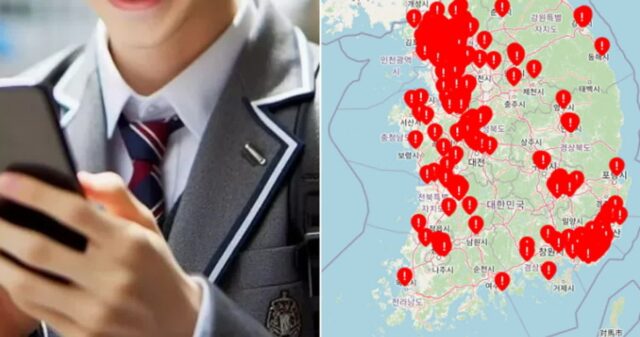 친구들이 ‘딥페이크 성범죄’ 공포에 떨자 ‘피해 학교 지도’ 만든 중학생