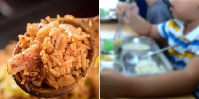 이미 매운 양념 씻어 요리한 건데… 김치볶음밥 매워서 급식 못 먹었다며 항의 전화 건 초1 학부모