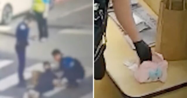 강남 횡단보도 한복판서 쓰러진 20대 여성… 가방서 쏟아진 ‘흰색 가루+빨대’ 정체 (영상)