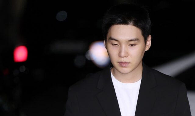 ‘전동 스쿠터 음주운전’ BTS 슈가, 검찰 송치