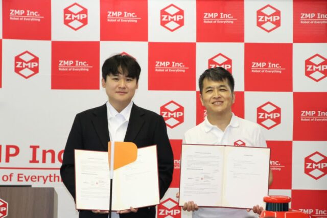뉴빌리티, 일본 ZMP와 파트너십···자율주행 로봇 시장 확대 나서