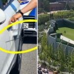 “사람이 맞았으면…” 지붕 없는 훈련장에서 날아온 양궁 화살, 차문 11cm 관통