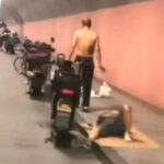 돈 잘 버는 줄 알았는데… 월세 낼 돈 없어 터널에서 노숙하는 배달 라이더들 (영상)