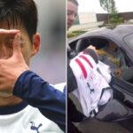 아스널 팀 컬러 ‘빨간색’ 라페라리 산 손흥민 … 토트넘 팬들 위해 21억짜리 차 ‘검은색’으로 도색해