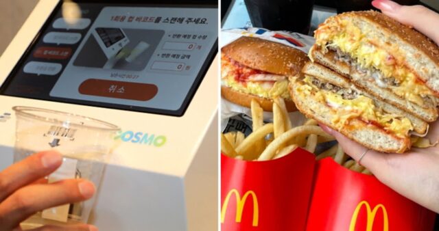 제주도 맥도날드에 빈 컵 쓰레기 모아오면 개당 300원… 공짜 햄버거 먹을 수 있다