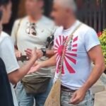 욱일기 티셔츠 입고 유네스코 관광지 방문한 외국인 관광객… 지적하자 “상관마”