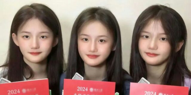 서로한테 지기 싫어 공부 열심히 했다가 나란히 명문대 합격한 세쌍둥이 자매