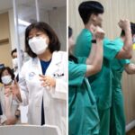 추석 연휴 앞두고 현장 점검한다며 야간에 응급실 방문한 윤석열 대통령