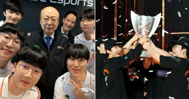 야구 이어 e스포츠 선수들 응원하러 경주까지 달려간 한화 김승연 회장님… ‘승리 요정’ 등극