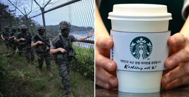 스타벅스, 모든 군인들에게 감사 마음 전한다… “아메리카노 공짜로 받아가세요”