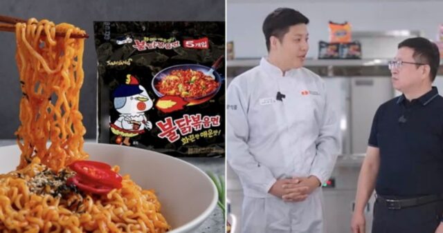 “불닭볶음면 어떻게 만들길래”… 비법 궁금해 한국 공장까지 찾아와 취재 해 간 중국 공영방송