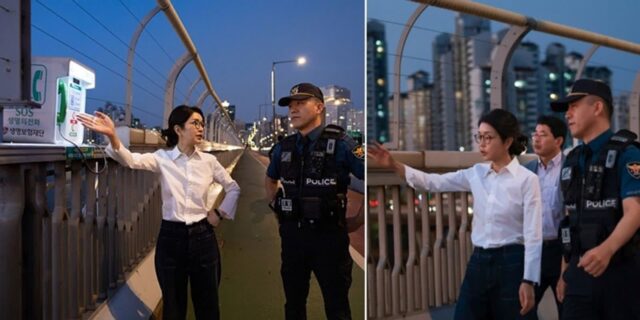 생명구조 대원들 찾아가 격려한 김건희 여사…‘마포대교’ 도보 순찰까지