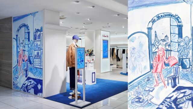 나이스 클랍, 가브리엘 룰과 함께한 매장 리뉴얼…파리지엥의 옷장 그 자체