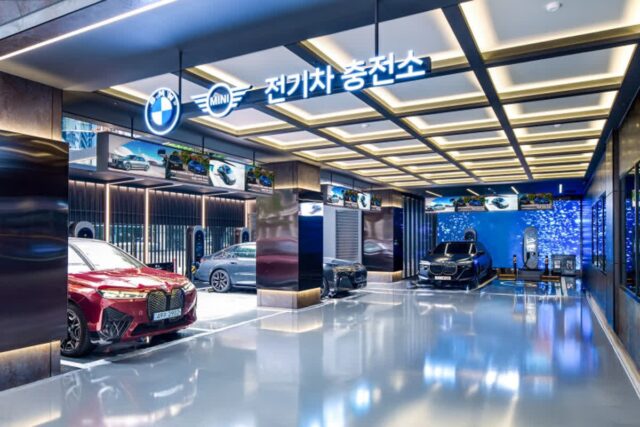 BMW, 서울 중구에 공공 전기차 충전소 개소