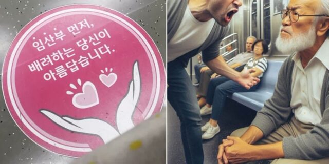 임신부석에 앉은 남자에게 ‘영어’로 호통친 외국인… 남성 내리자 ‘역대급 반전’ 있었다