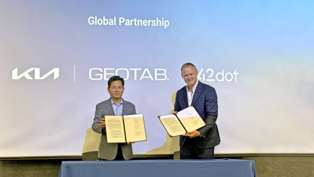 “와 쩌네..” 기아-포티투닷(42dot)-지오탭(Geotab)이 함께한다?