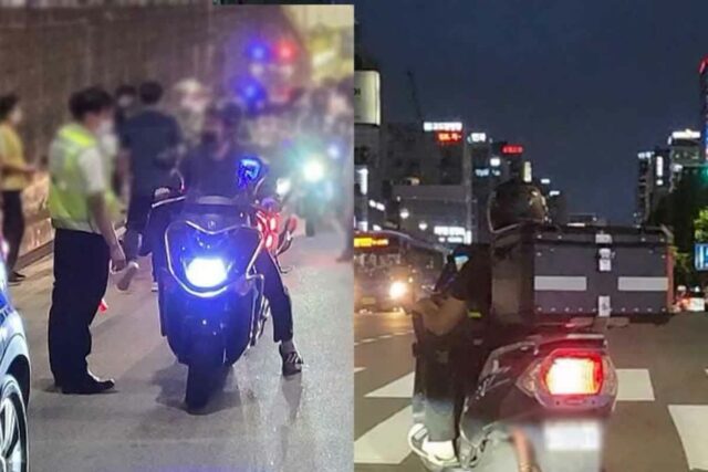“오토바이 싹 털렸네” 운전자 장님 만드는 악질들, 이렇게 많았네