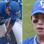 추석 연휴 폭염에도 ‘오후 2시’ 경기… 헛구역질하며 고통 호소한 삼성 ‘미남 투수’ 원태인
