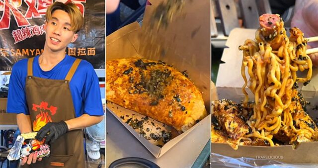 우리나라 불닭볶음면, 말레이시아에서 더 맛있게 먹고 있었다… 야시장 대박낸 ‘오믈렛’의 정체