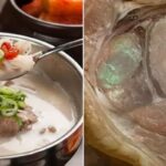 “국밥 먹다 발견한 초록빛 고기… 먹어도 배탈 안 날까요?”