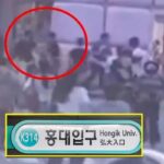 홍대앞 길 가던 여성이 ‘비명’ 지르자 20대 남성들이 달려왔다… 몰카범 검거